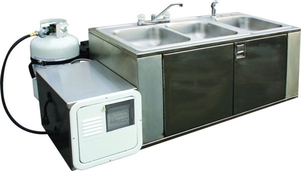 3 Bowl Stainless Steel Sink