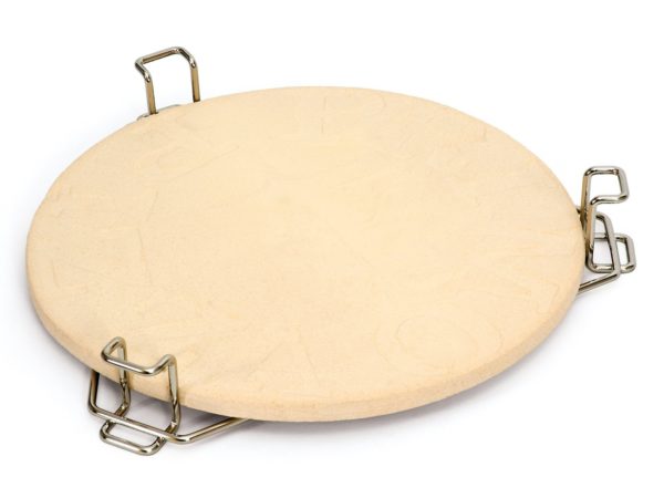 Primo: Heat Deflector Plate with Rack Kamado