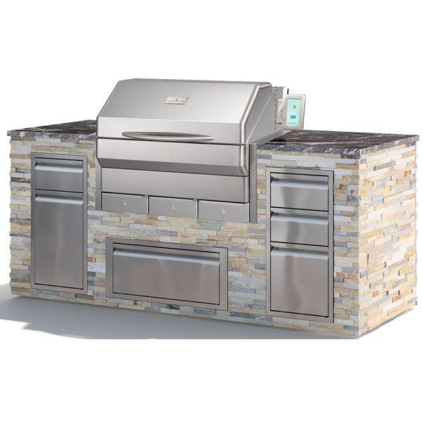 Memphis "Elite" Built-In ITC3 Pellet Grill - Island Elevated Kits