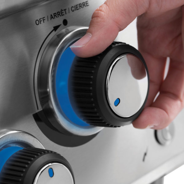 Built-In Control Knob Lights