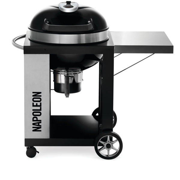 Napoleon 22″ PRO CART Charcoal Kettle Grill – Black