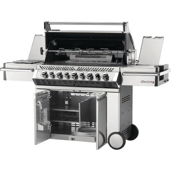 Napoleon Prestige® 665 RSIB Gas Grills with Infrared Side & Rear Burners - Stainless Steel
