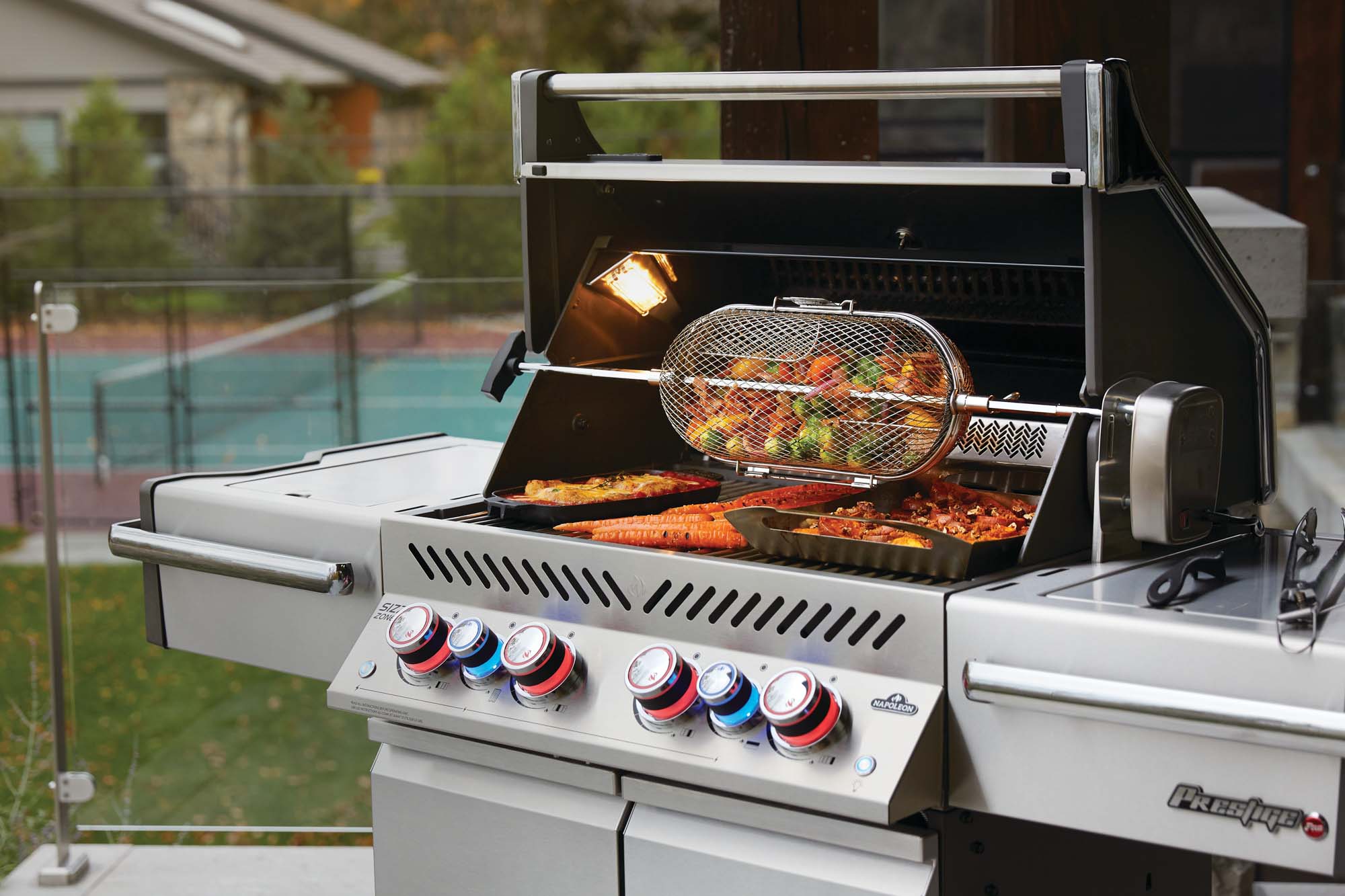 Napoleon: Prestige PRO™ 500 RSIB Gas Grills with Infrared Rear & Side Burners - Stainless Steel - Image 20