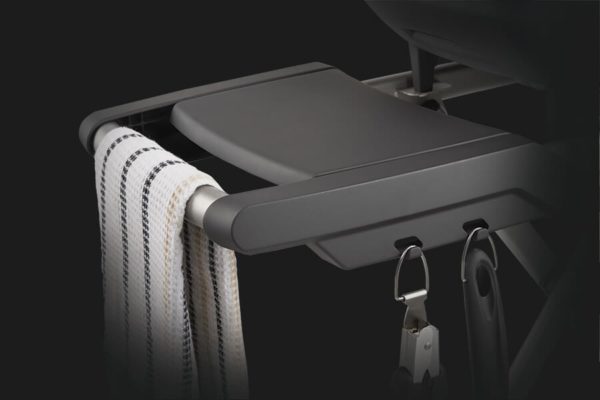 Napoleon TravelQ™ PRO Series Portable Gas Grill Features - Functional Side Shelves