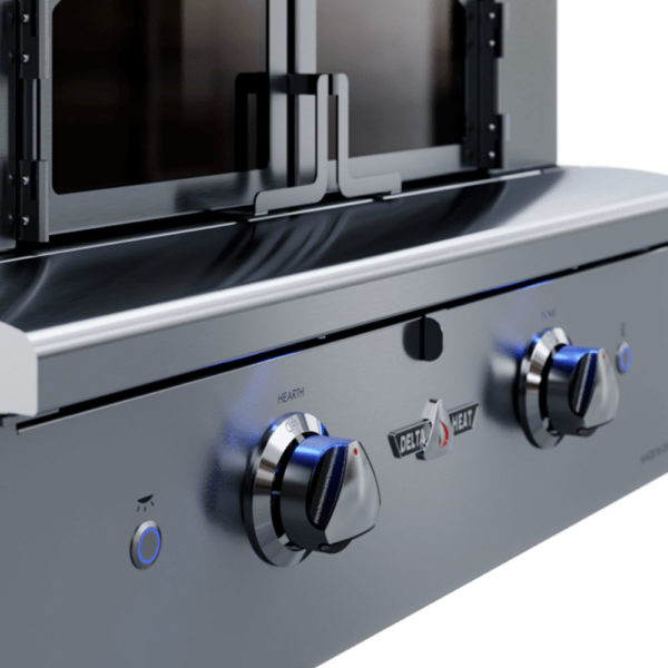 Delta Heat 30" Dual-Burner Built-In Outdoor Pizza Oven