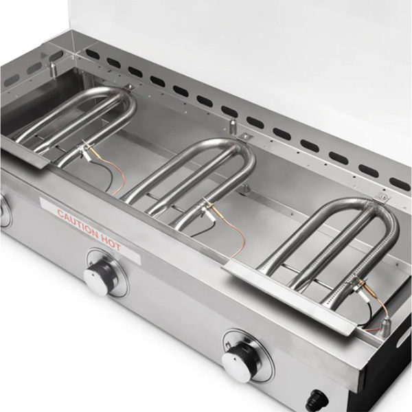 Le Griddle 3-Burner Big Texan Gas Griddle Features - Gas Burners