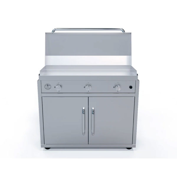 Le Griddle Freestanding Cart for 3-Burner Big Texan Griddles
