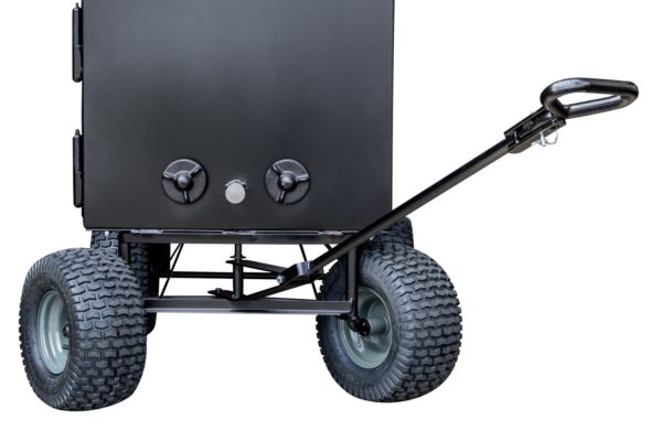 Wagon Chassis on BX100 Box Smoker