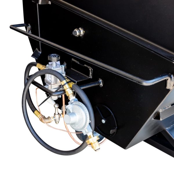 Optional Probe Port and 8-Inch Casters on Stand on Meadow Creek PR Gas Model