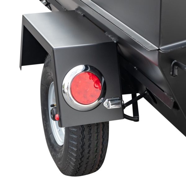 Wheel and Fender on Meadow Creek PR Gas Model Trailer