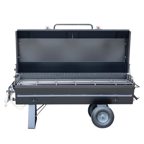 Meadow Creek PR72G Pig Roaster With Optional Doors in Lid