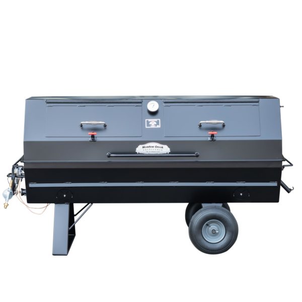 Meadow Creek PR72G Pig Roaster With Optional Doors in Lid