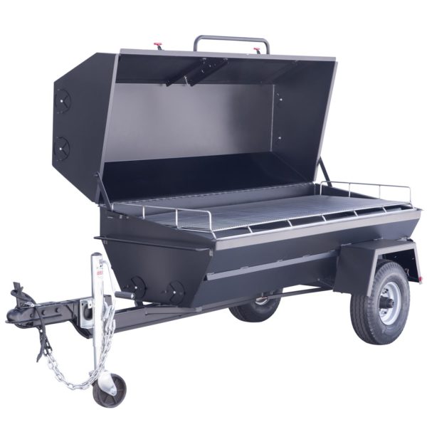 Meadow Creek PR72T Pig Roaster With Optional Doors in Lid and Charcoal Pullout