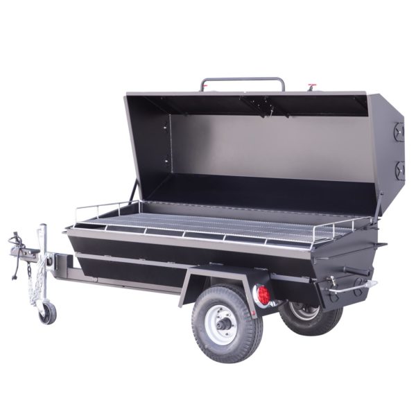 Meadow Creek PR72T Pig Roaster With Optional Doors in Lid and Charcoal Pullout