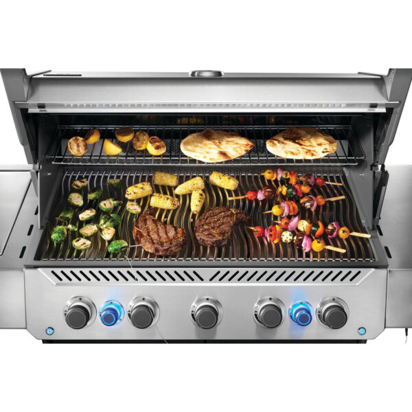 Napoleon Prestige® 665 EVO RSIB Gas Grill with Infrared Side & Rear Burner - Stainless Steel