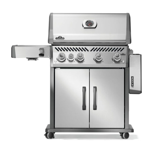 Napoleon Rogue® PRO 525 SIB Propane Gas Grill with Infrared Side Burners - Stainless Steel