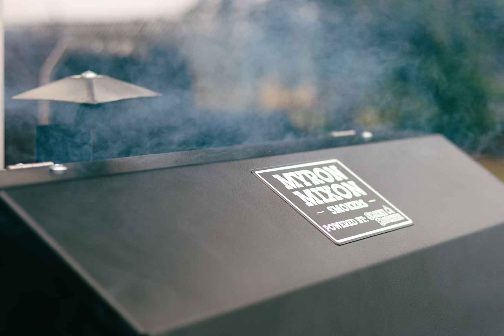 Myron Mixon BARQ-H2O Pellet Smoker - Powered by Smokin' Brothers