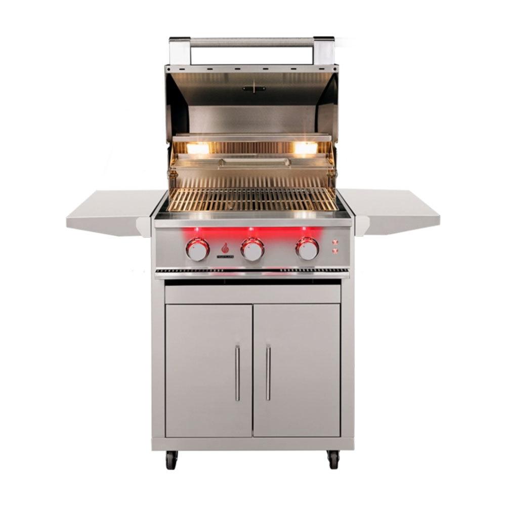 True Flame 25" Stainless Steel Freestanding Gas Grill