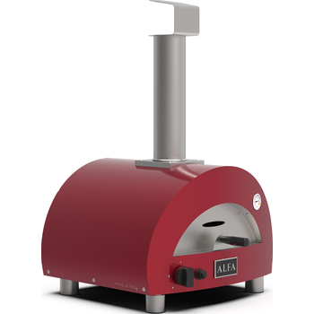 Alfa "Moderno Portable" Gas-Fired Pizza Oven - Antique Red