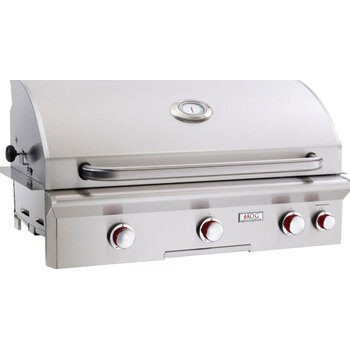 American Outdoor Grill 36" T-Series Built-In Gas Grill With Analog Thermometer, With Backburner
