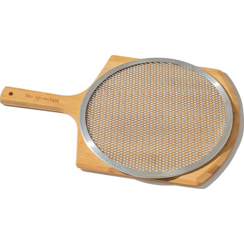 Big Green Egg Bamboo Pizza Peel & Screen