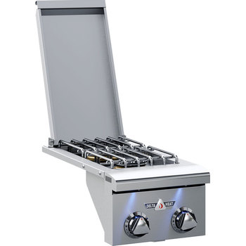 Delta Heat Built-In Outdoor Double Side Burners