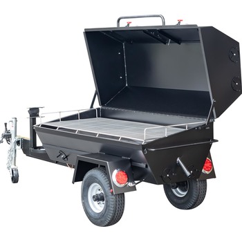 Meadow Creek PR60GT Pig Roaster With Optional Doors in Lid
