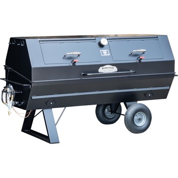 Meadow Creek PR72G Pig Roaster With Optional Doors in Lid