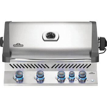 Built-in Prestige® 500 RB Gas Grill Head with Infrared Rear Burner – Stainless Steel