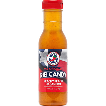 Texas Pepper Jelly Peachy Peach Habanero Rib Candy