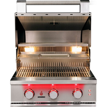True Flame 25" Stainless Steel Built-In Gas Grill