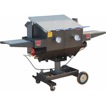 FF4 12 Gallon 4 Basket Divided Fryer