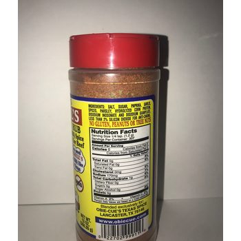 Obie-Cue's Big Bull's Texas Brisket Seasoning