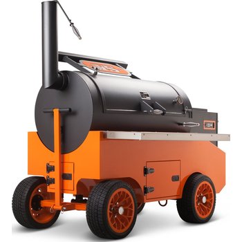 The CIMARRONs Pellet Competition Smoker